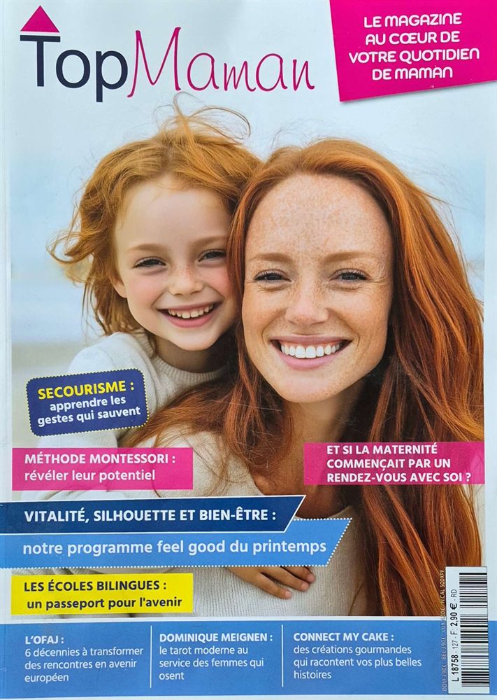 Couverture du magazine Top Maman
